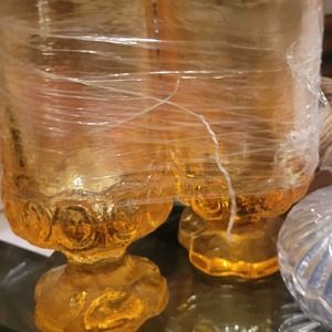 SEVEN TIFFIN FRANCISCAN MADEIRA GOBLETS